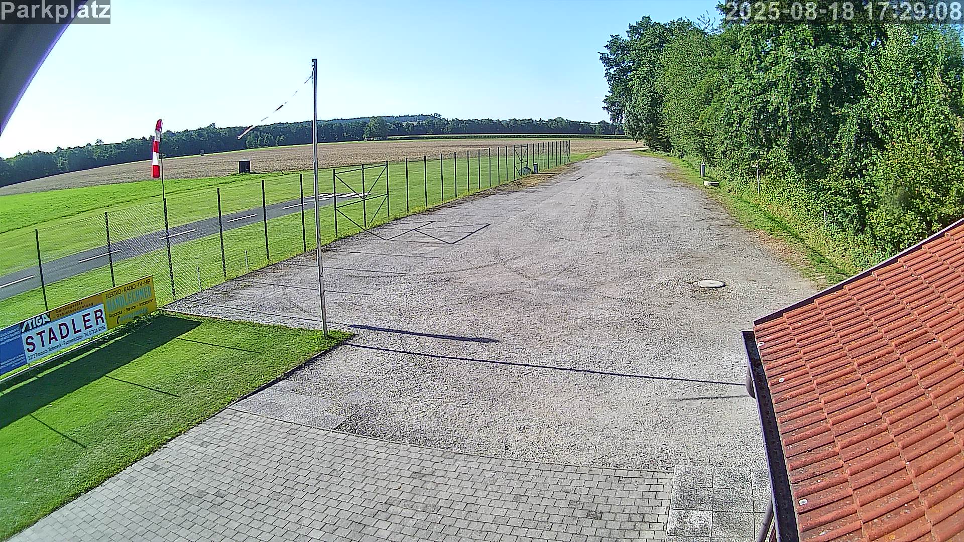 Hier sollte eigentlich ein Bild vom Parkplatz sein.